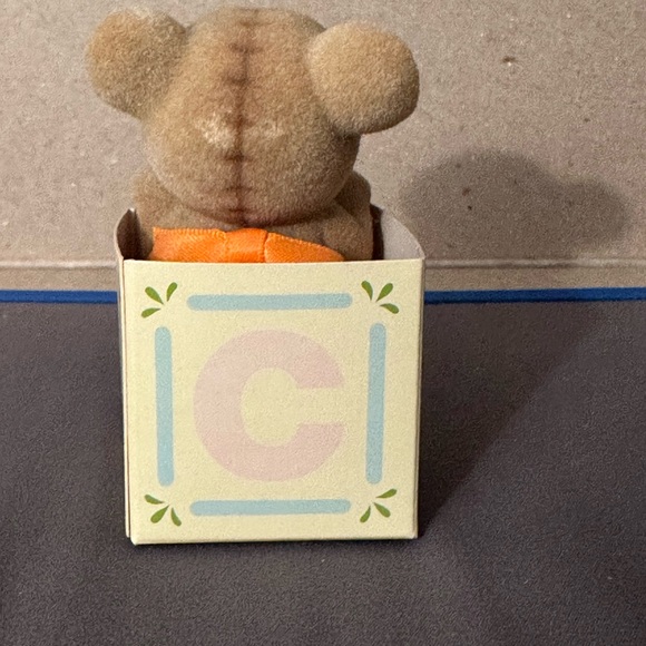 Josef Originals teddy bear in A B C box - Picture 5 of 8